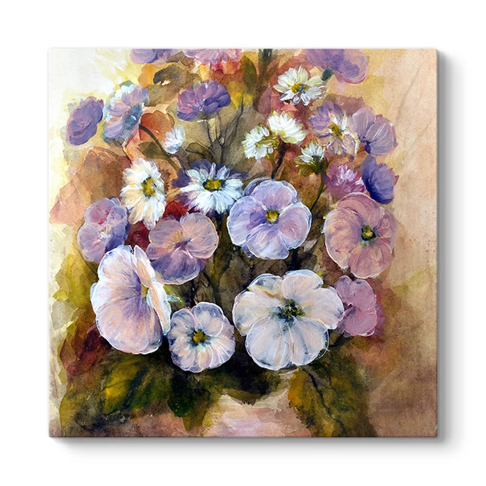 Dekoratif Floral Tablo - Model 3